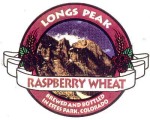 Longs Peak Raspberry Wheat label