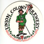 Union Colony Brewery coaster