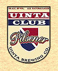 Uinta Brewing Uinta Club Pilsner label