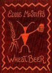 Eddie McStiff's Pure Desert Wheat Beer label